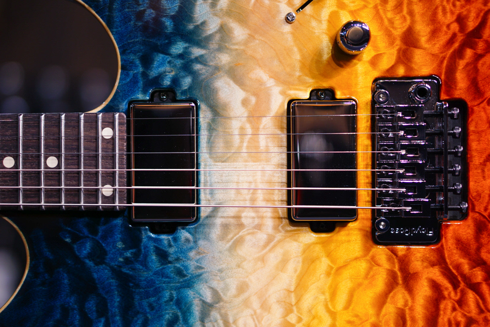 Anderson Angel Fire Sunset Double Wipeout * 10-26-23A * - HIENDGUITAR Anderson GUITAR