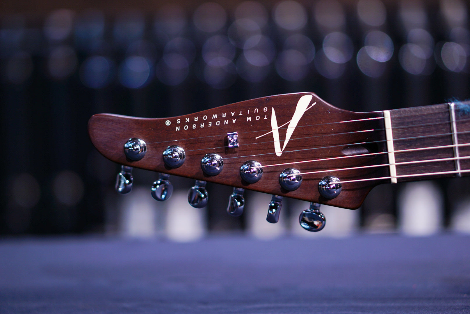 Anderson Angel Fire Sunset Double Wipeout * 10-26-23A * - HIENDGUITAR Anderson GUITAR