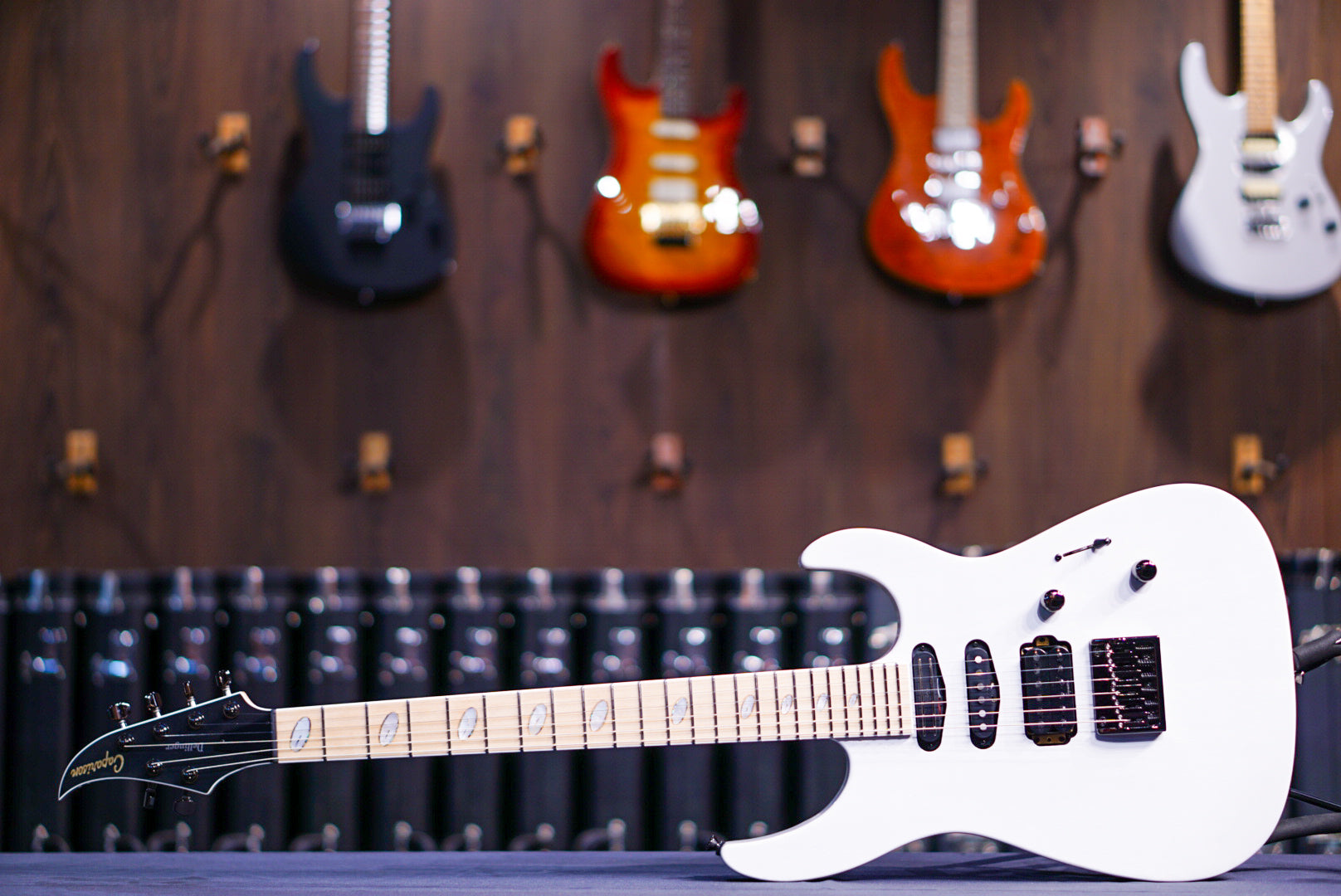 Caparison Dellinger WB-FX MF trans white 3360123 - HIENDGUITAR Caparison Guitars