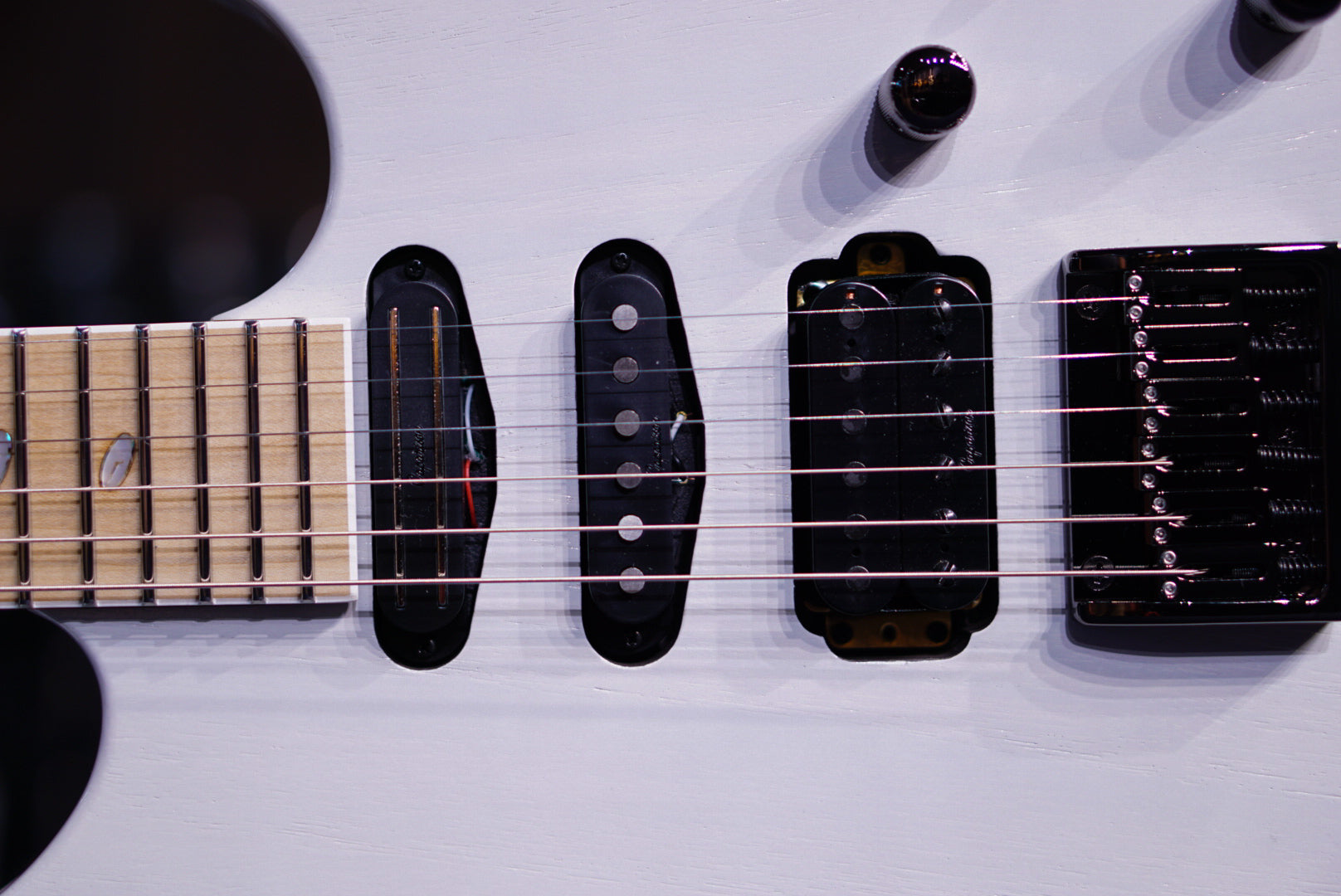 Caparison Dellinger WB-FX MF trans white 3360123 - HIENDGUITAR Caparison Guitars