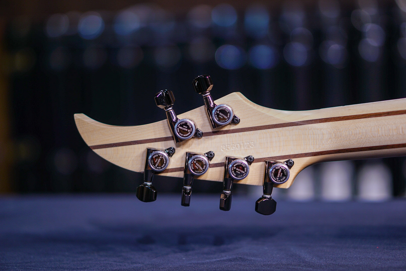 Caparison Dellinger WB-FX MF trans white 3360123 - HIENDGUITAR Caparison Guitars