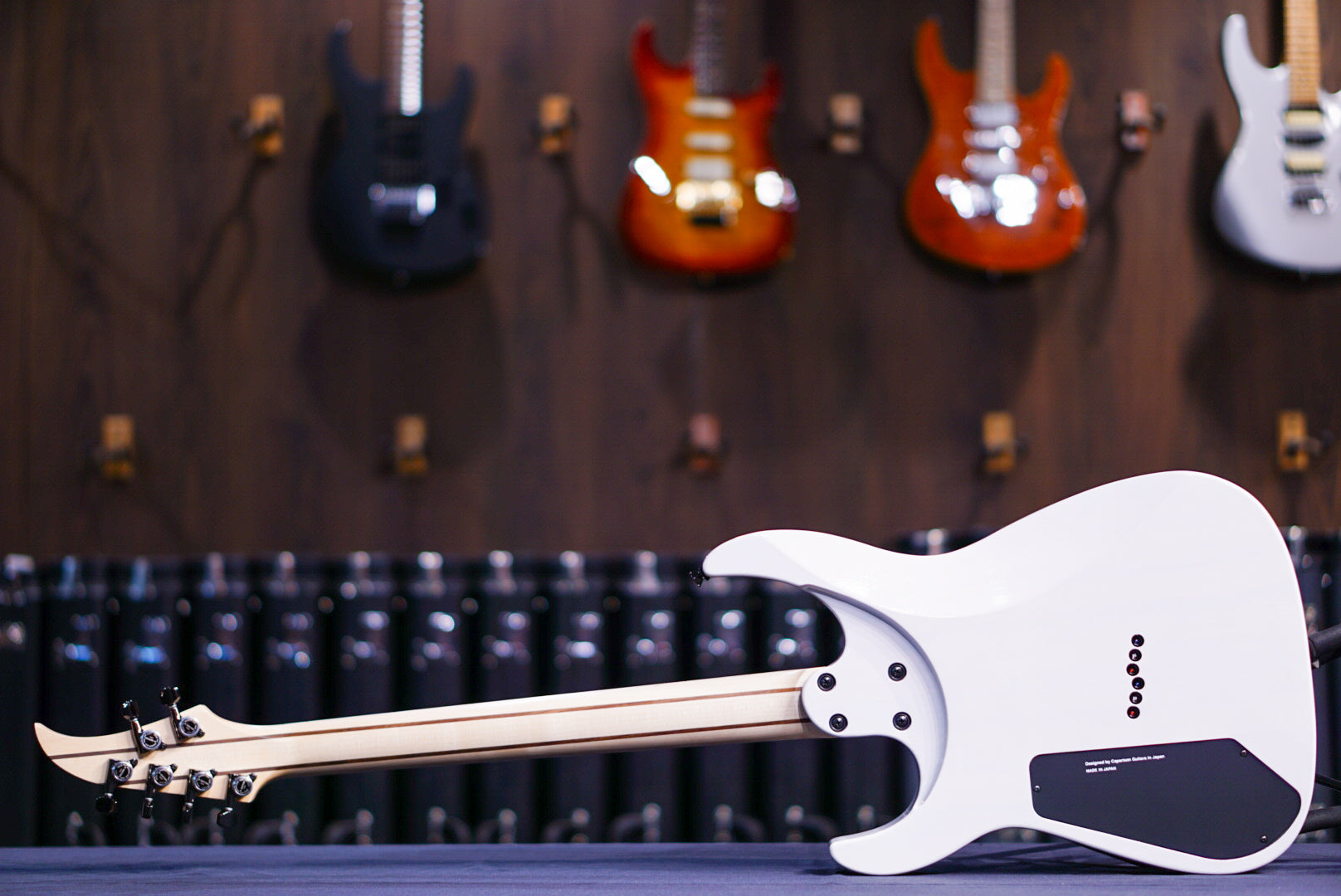 Caparison Dellinger WB-FX MF trans white 3360123 - HIENDGUITAR Caparison Guitars