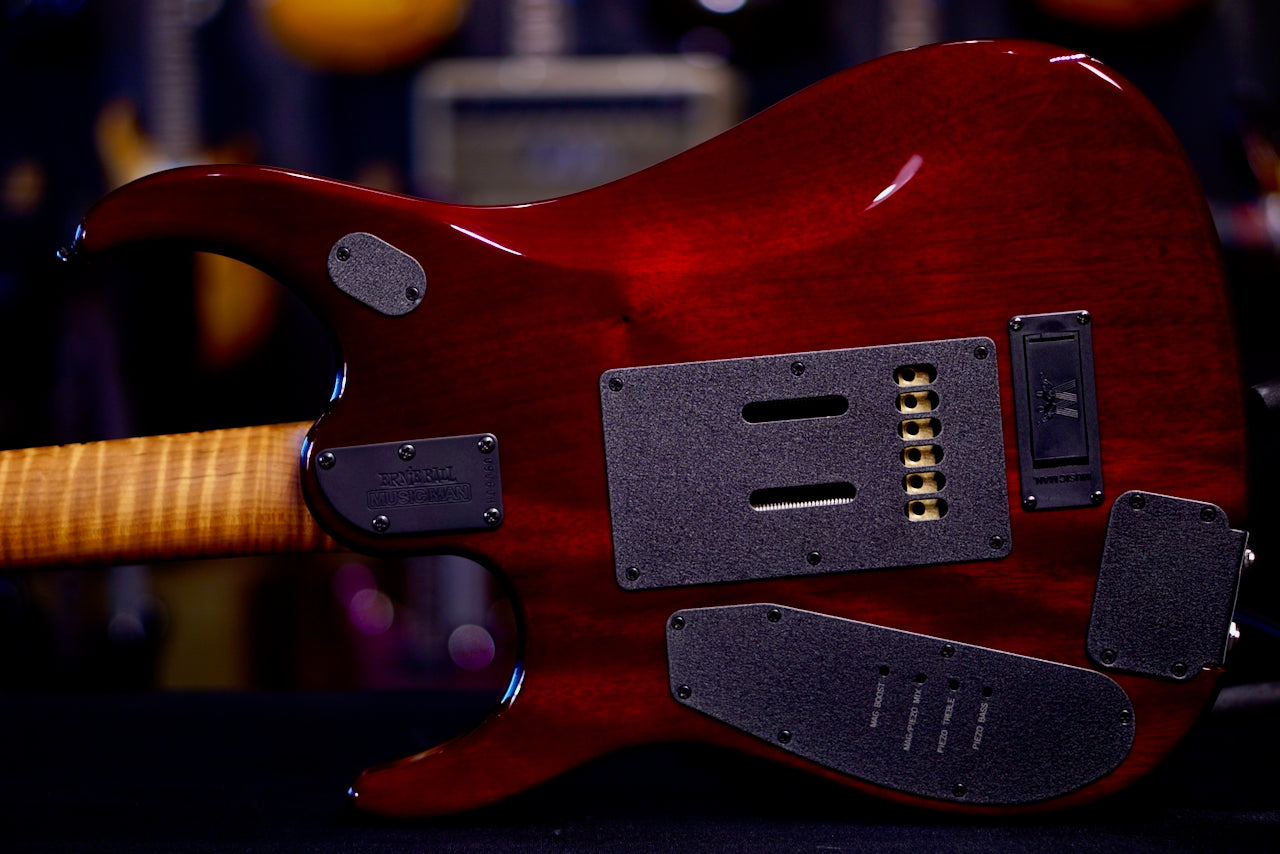 Ernie Ball Music Man JP15 Red Tide Flame H09060