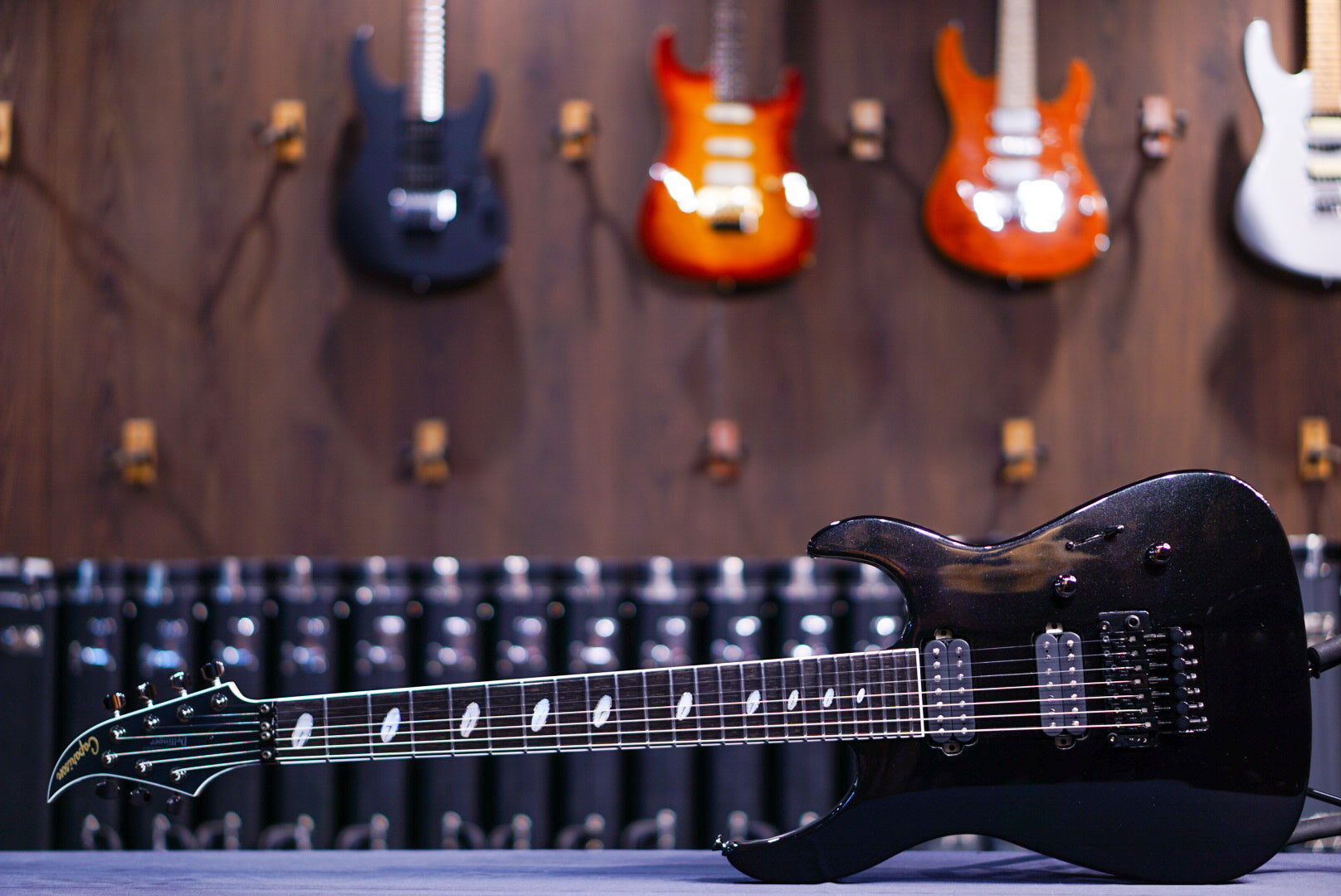 Caparison Dellinger 7 Prominence Trans Spectrum black 3370003 - HIENDGUITAR Caparison GUITAR