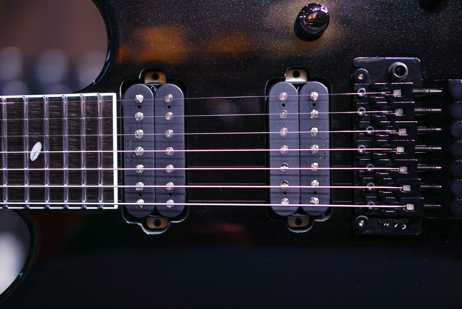 Caparison Dellinger 7 Prominence Trans Spectrum black 3370003 - HIENDGUITAR Caparison GUITAR