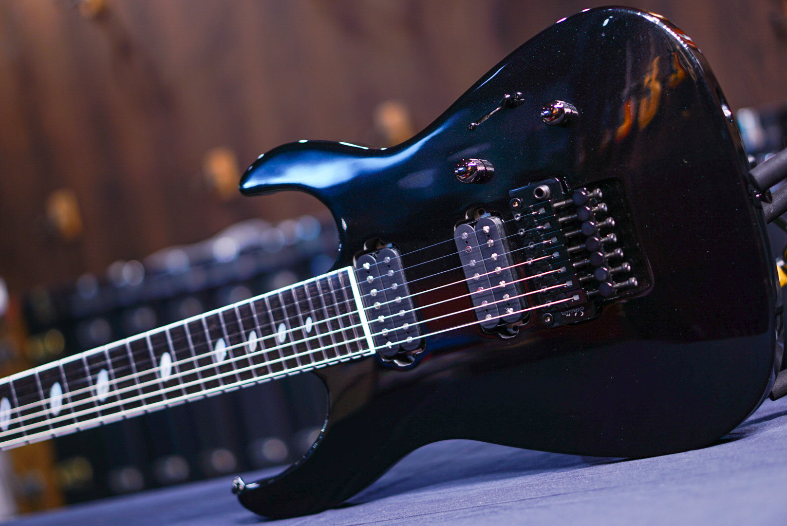 Caparison Dellinger 7 Prominence Trans Spectrum black 3370003 - HIENDGUITAR Caparison GUITAR