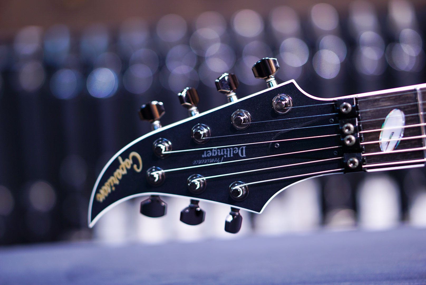 Caparison Dellinger 7 Prominence Trans Spectrum black 3370003 - HIENDGUITAR Caparison GUITAR