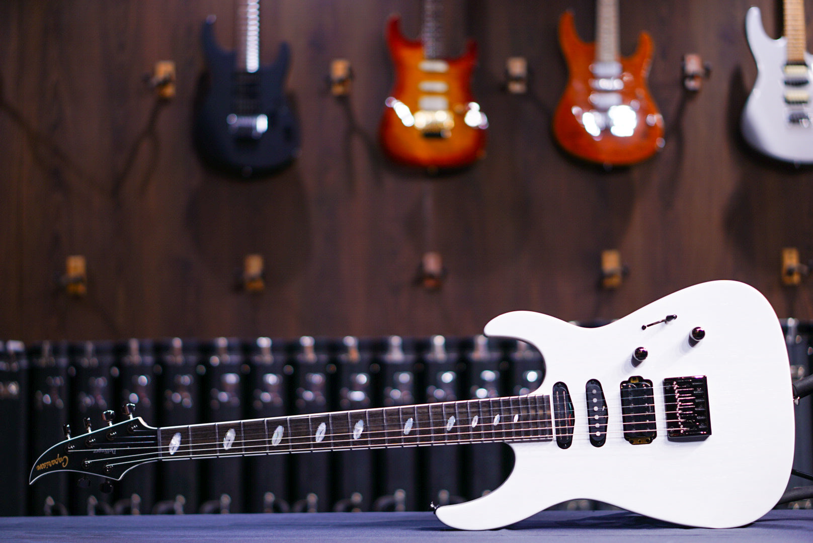 Caparison Dellinger WB-FX EF trans white 3360190 - HIENDGUITAR Caparison Guitars