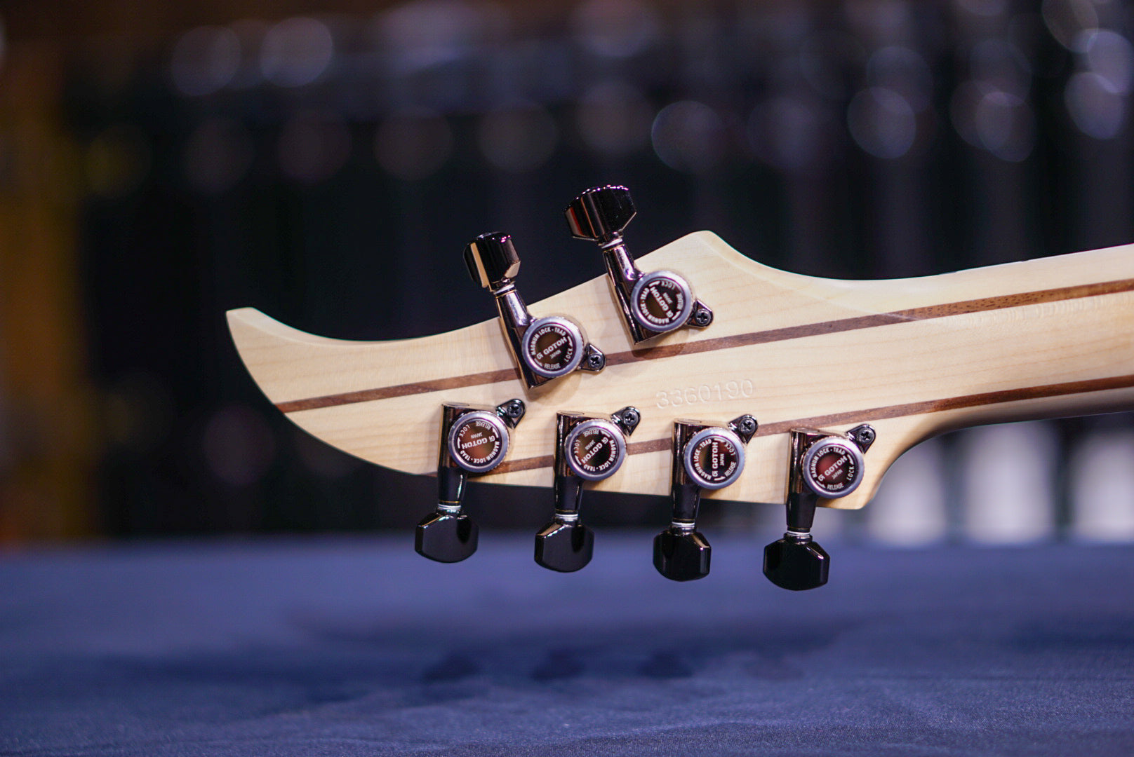 Caparison Dellinger WB-FX EF trans white 3360190 - HIENDGUITAR Caparison Guitars