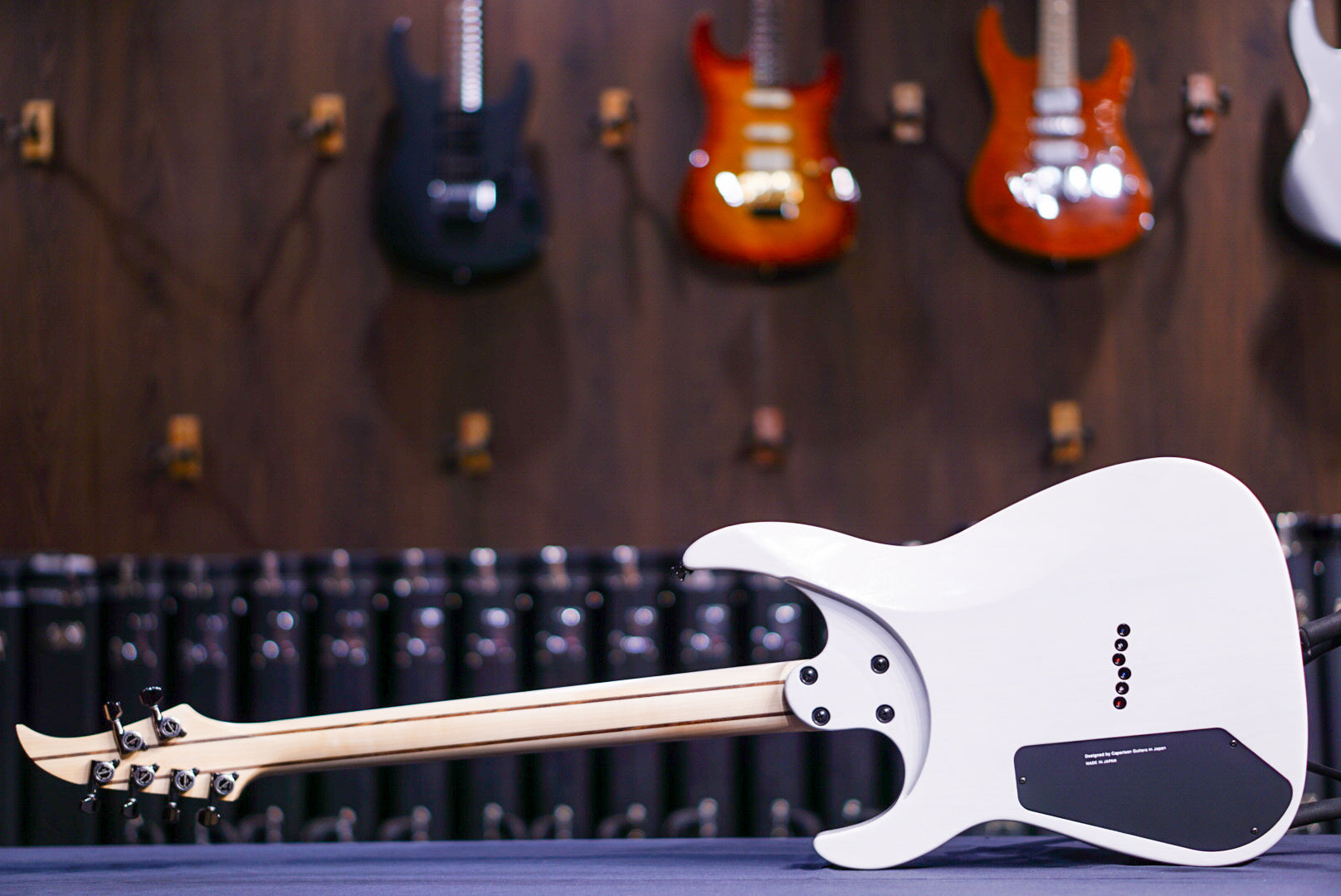 Caparison Dellinger WB-FX EF trans white 3360190 - HIENDGUITAR Caparison Guitars