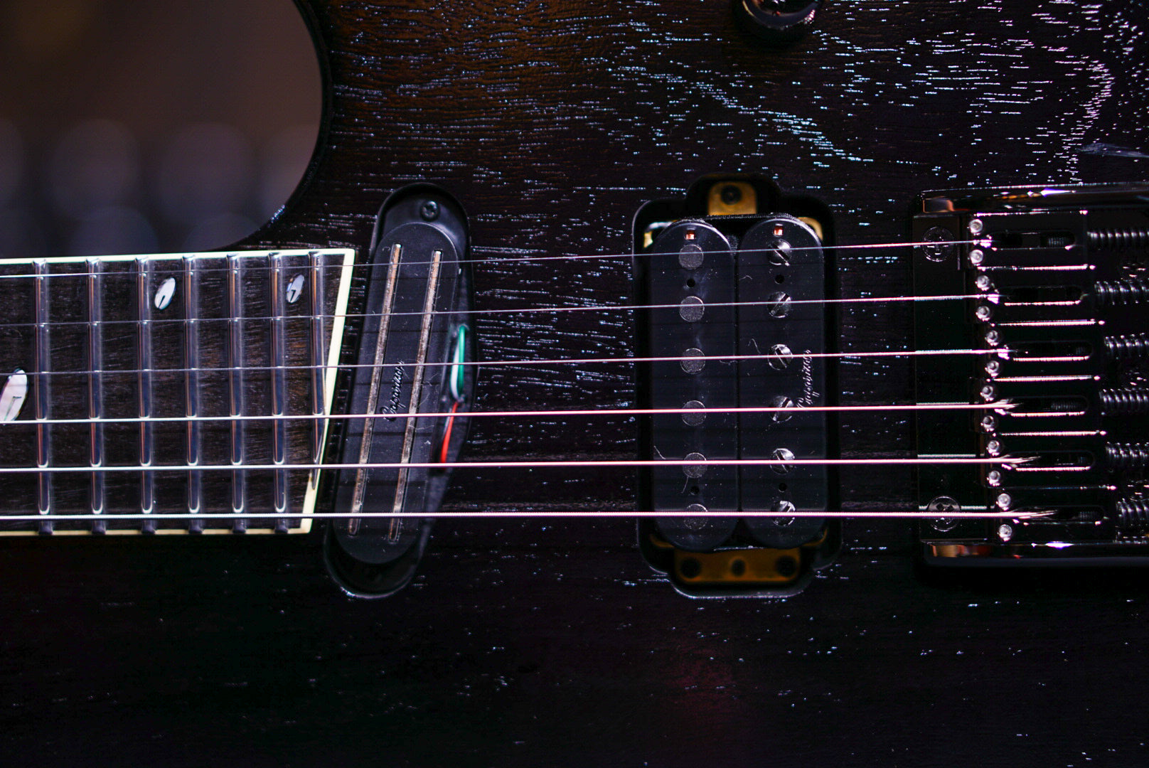 Caparison Horus WB FX EF Trans charcoal black 3370142 - HIENDGUITAR Caparison Guitars