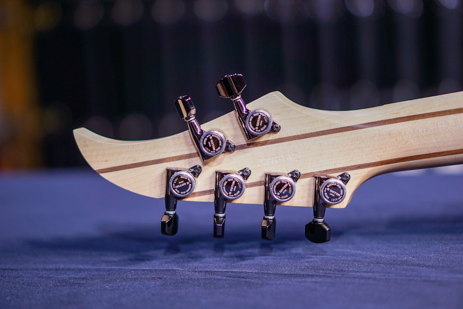 Caparison Horus WB FX EF Trans charcoal black 3370142 - HIENDGUITAR Caparison Guitars