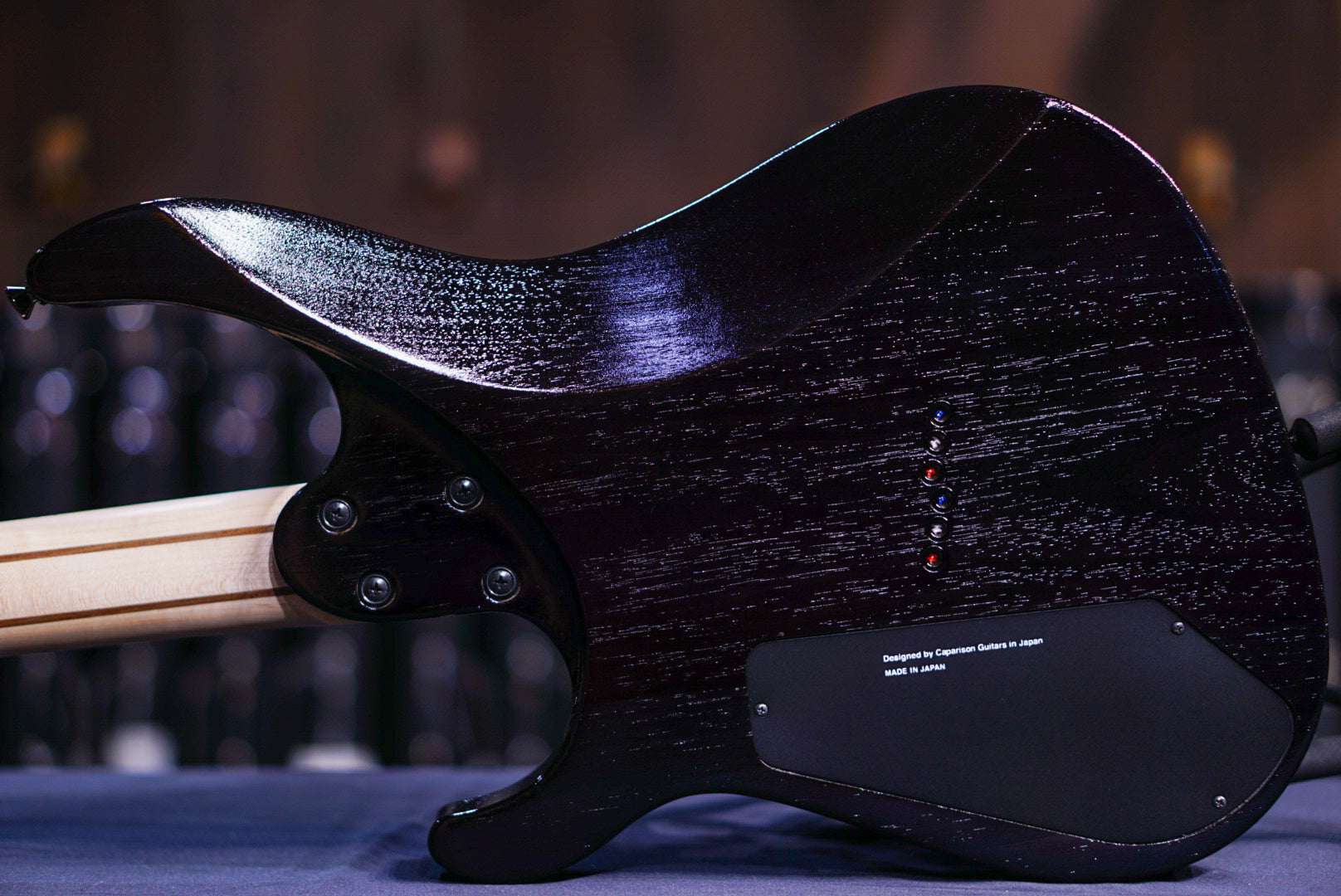 Caparison Horus WB FX EF Trans charcoal black 3370142 - HIENDGUITAR Caparison Guitars