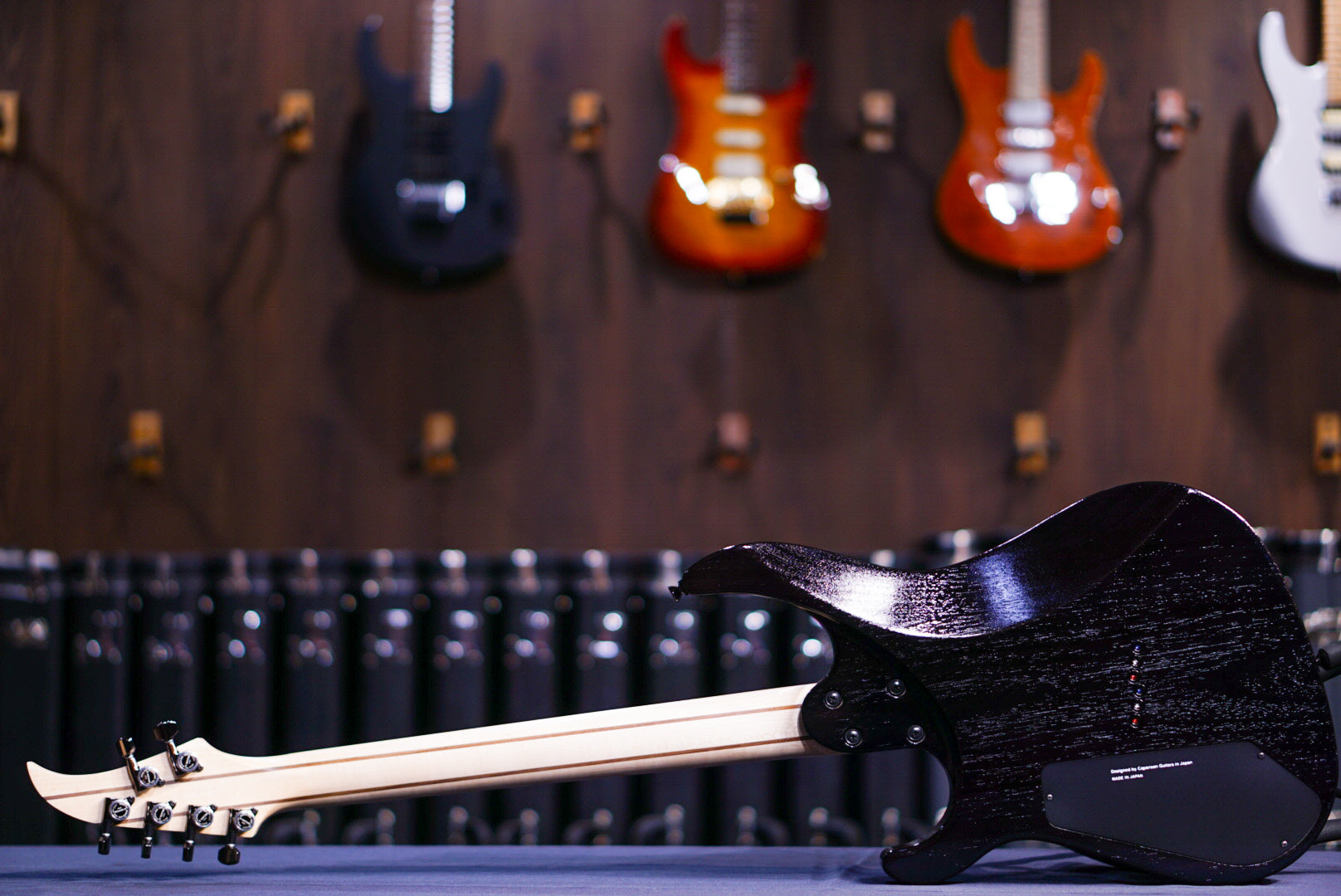 Caparison Horus WB FX EF Trans charcoal black 3370142 - HIENDGUITAR Caparison Guitars