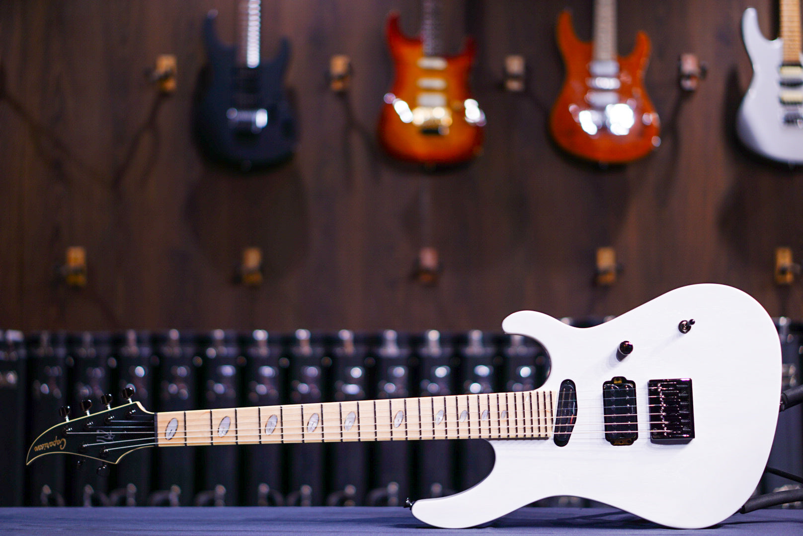 Caparison Horus WB FX MF Trans white 3360149 - HIENDGUITAR Caparison Guitars