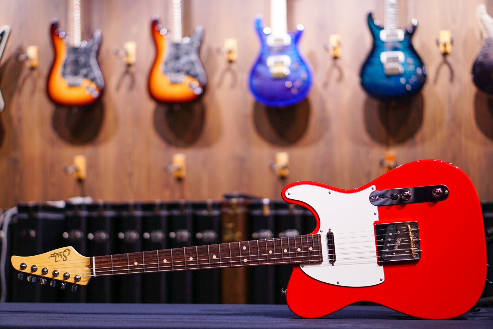 Suhr Classic T Custom Porsche Red 83023