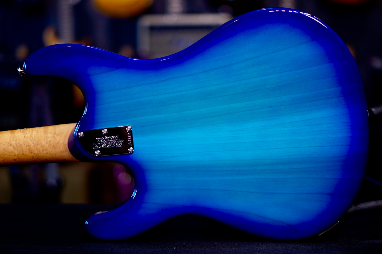 Ernie Ball Music Man Steve Morse Blue Burst H04823