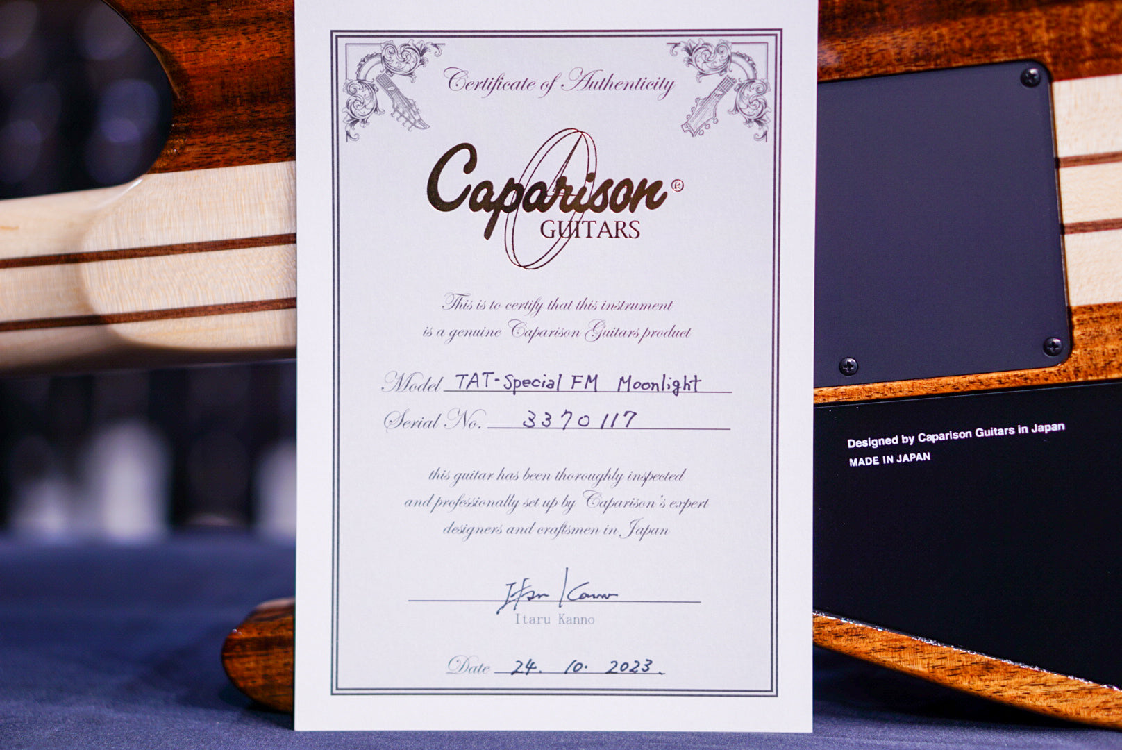 Caparison TAT Special fm moonlight 3370117 - HIENDGUITAR Caparison Guitars