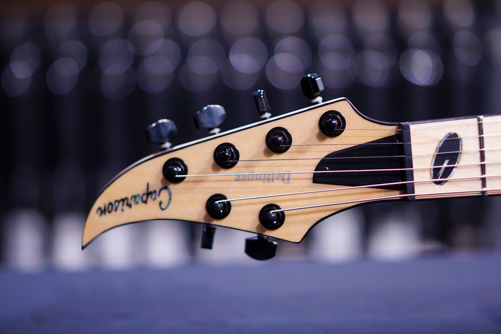 Caparison Dellinger-JSM Black 3360024 - HIENDGUITAR Caparison GUITAR