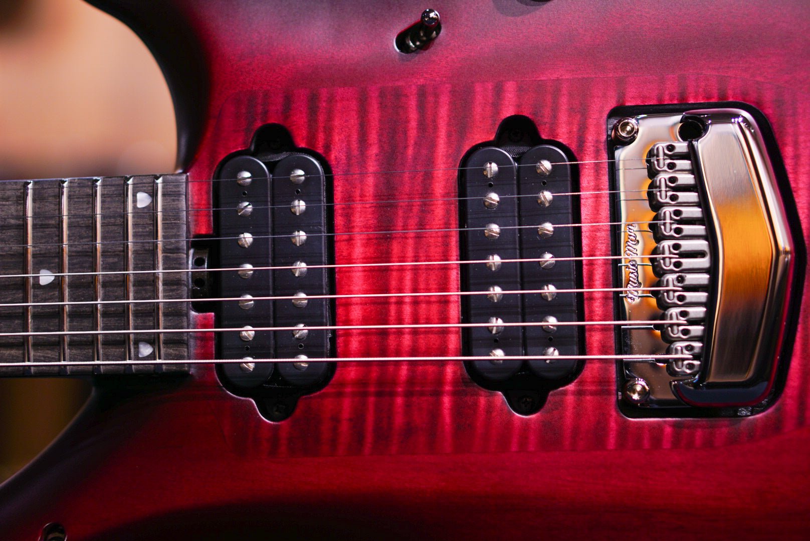 Ernie Ball Music Man Majesty 7 Amaranth Red M018836