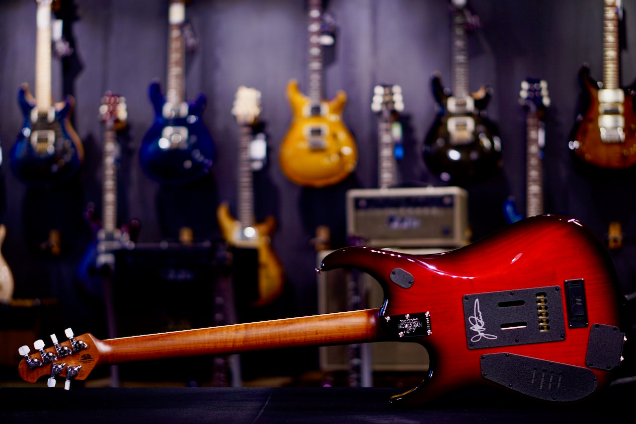 Ernie Ball Music Man BFR Baritone JP15 - Cherry Creamsicle D01324