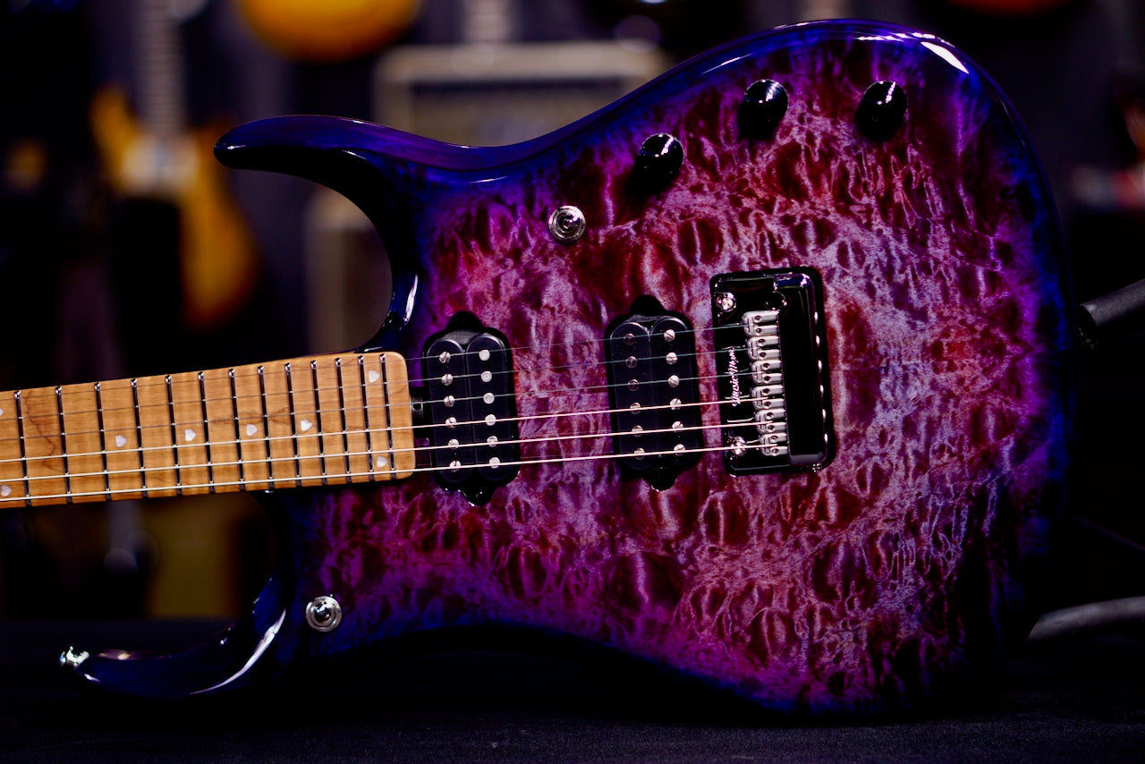 Ernie Ball Music Man JP15 Purple Nebula Quilt H08519