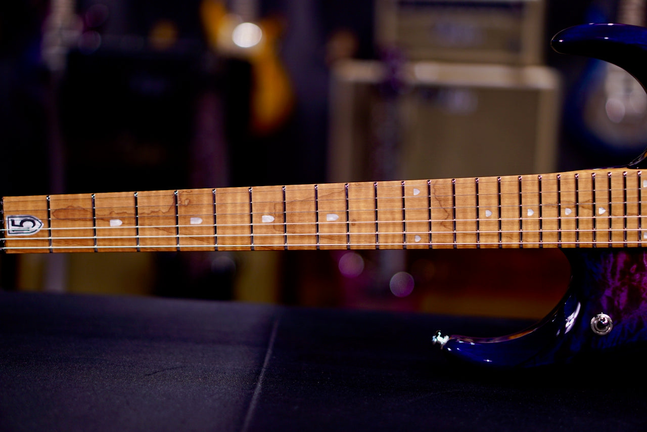 Ernie Ball Music Man JP15 Purple Nebula Quilt H08519