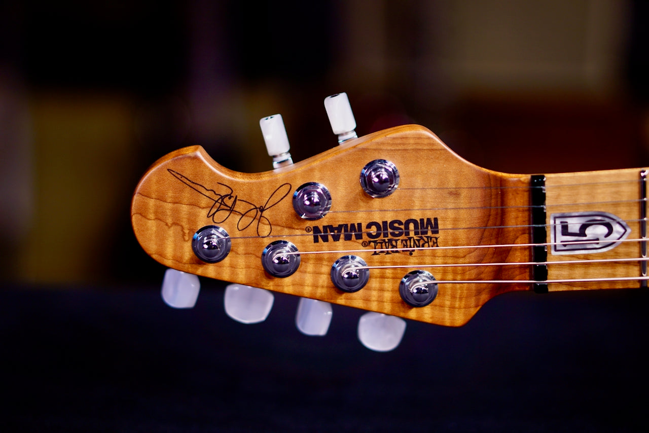 Ernie Ball Music Man JP15 Purple Nebula Quilt H08519