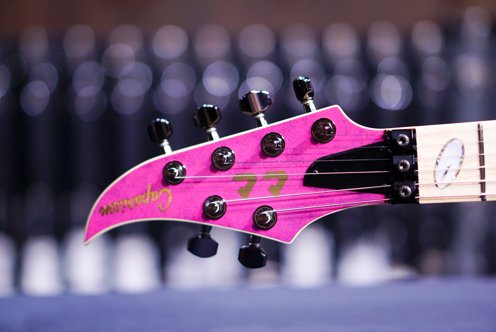 Caparison Horus-M3 COURTNEY COX SIGNATURE Pink Sapphire 3360093 - HIENDGUITAR   Caparison GUITAR