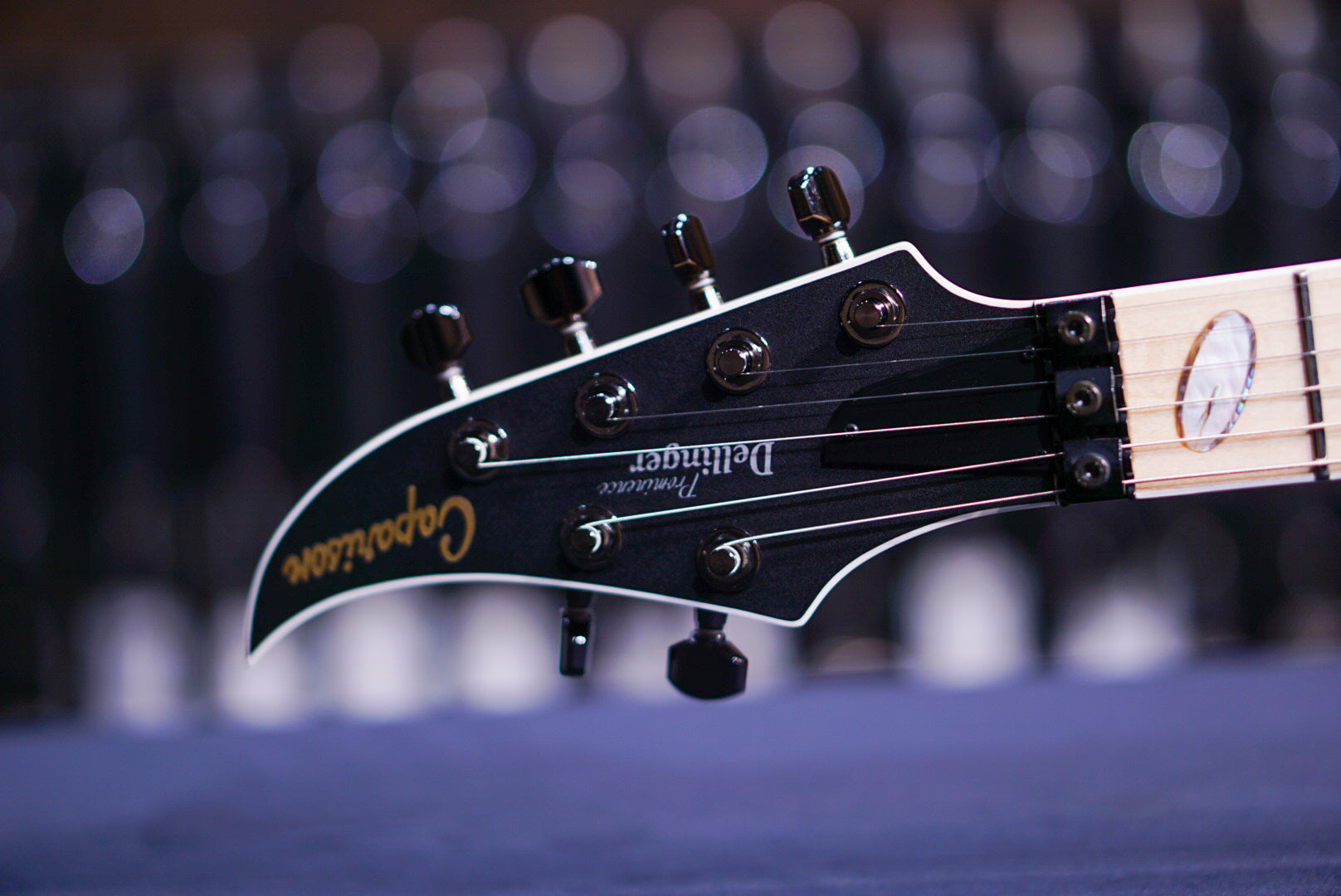 Caparison Dellinger II Prominence MF Trans spectrum black 3350144 - HIENDGUITAR Caparison Guitars