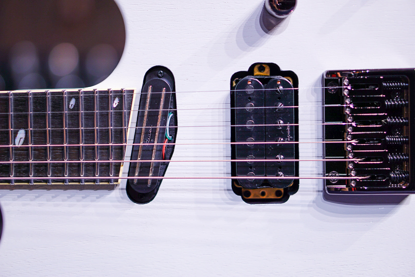 Caparison Dellinger WB-FX EF Transparent White 3370145 - HIENDGUITAR Caparison Guitars