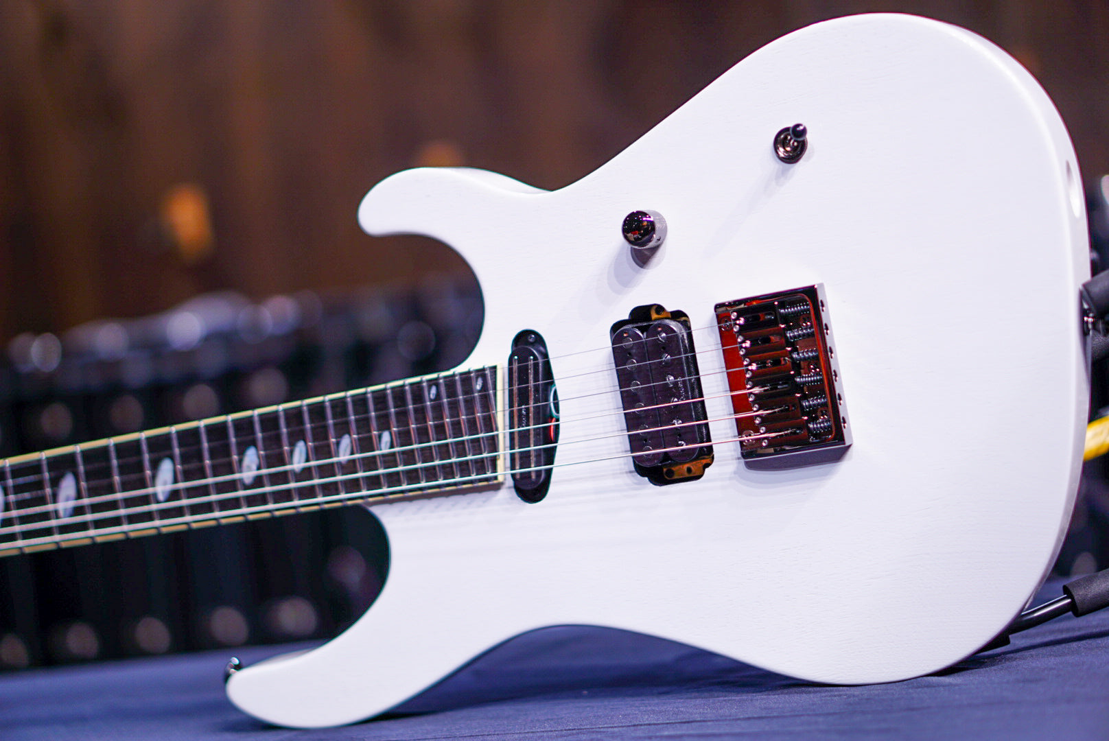 Caparison Dellinger WB-FX EF Transparent White 3370145 - HIENDGUITAR   Caparison Guitars