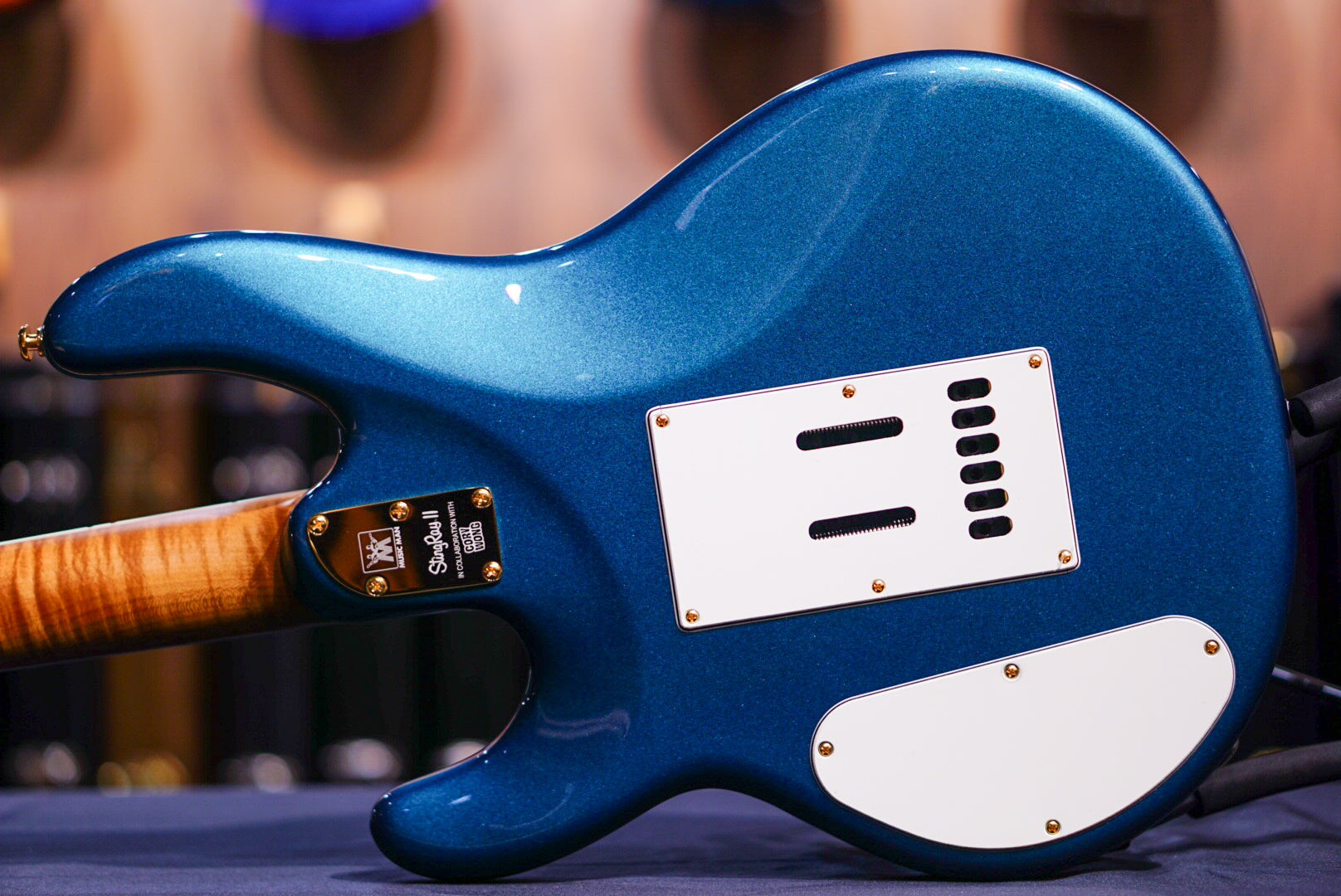 Ernie Ball Music Man StingRay II Cory Wong Pine Green 11903