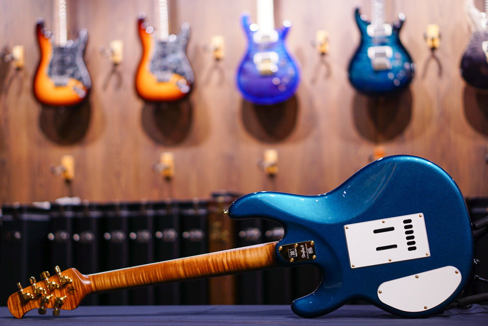 Ernie Ball Music Man StingRay II Cory Wong Pine Green 11903