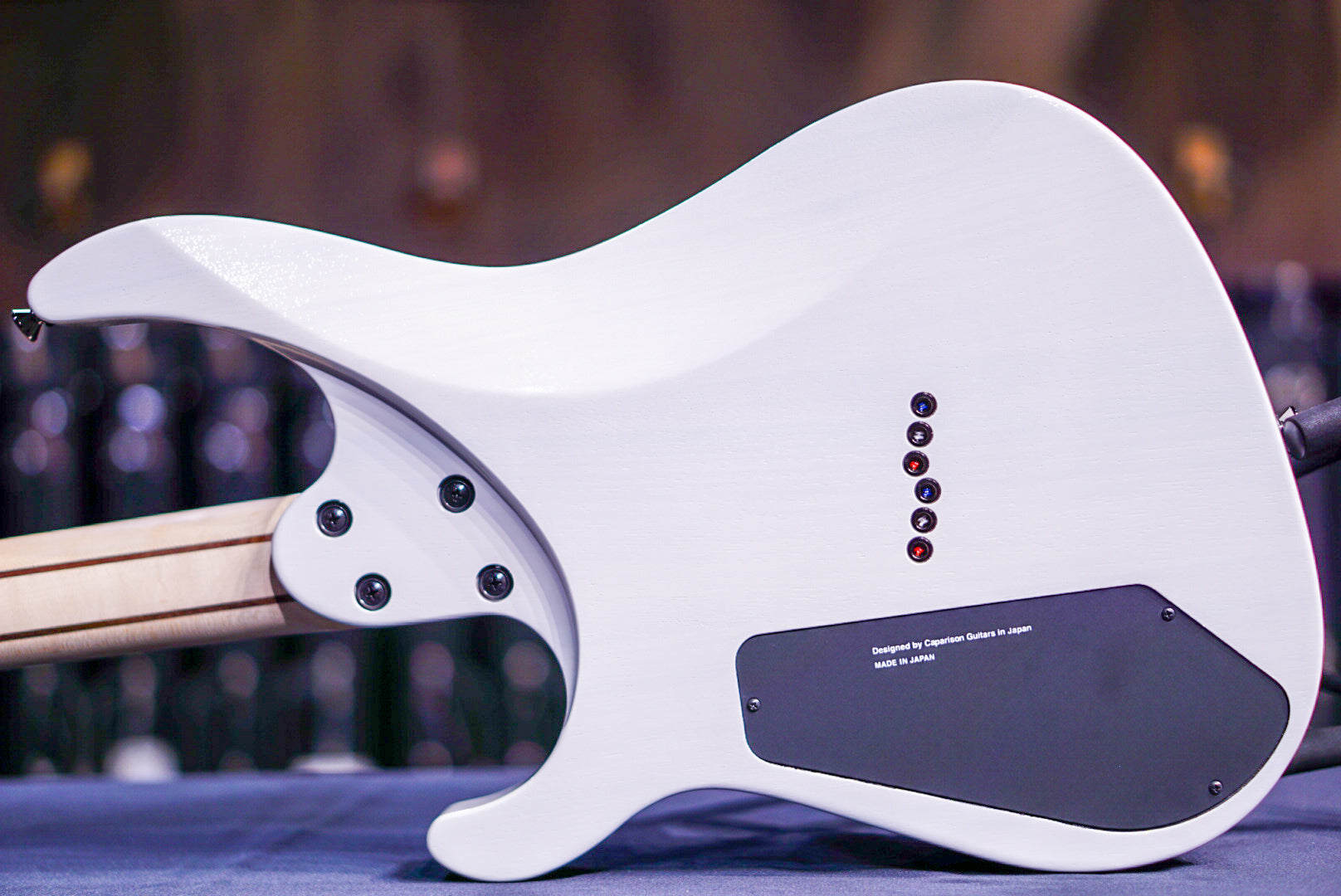 Caparison Dellinger WB-FX EF Transparent White 3370145 - HIENDGUITAR Caparison Guitars