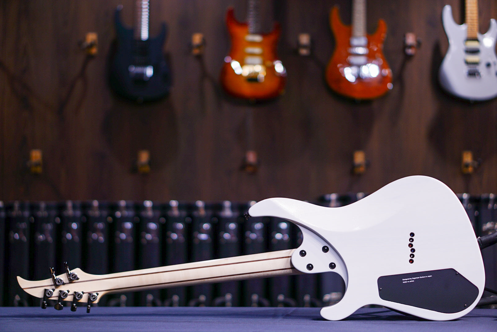 Caparison Dellinger WB-FX EF Transparent White 3370145 - HIENDGUITAR Caparison Guitars