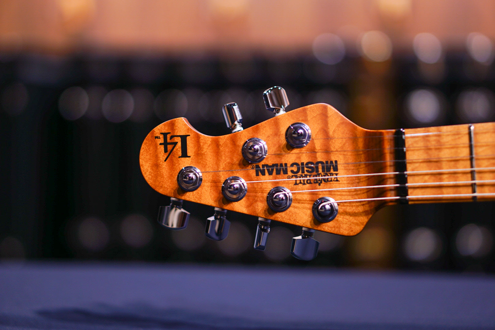 Ernie Ball Music Man Luke 4 HH Fireball H07183