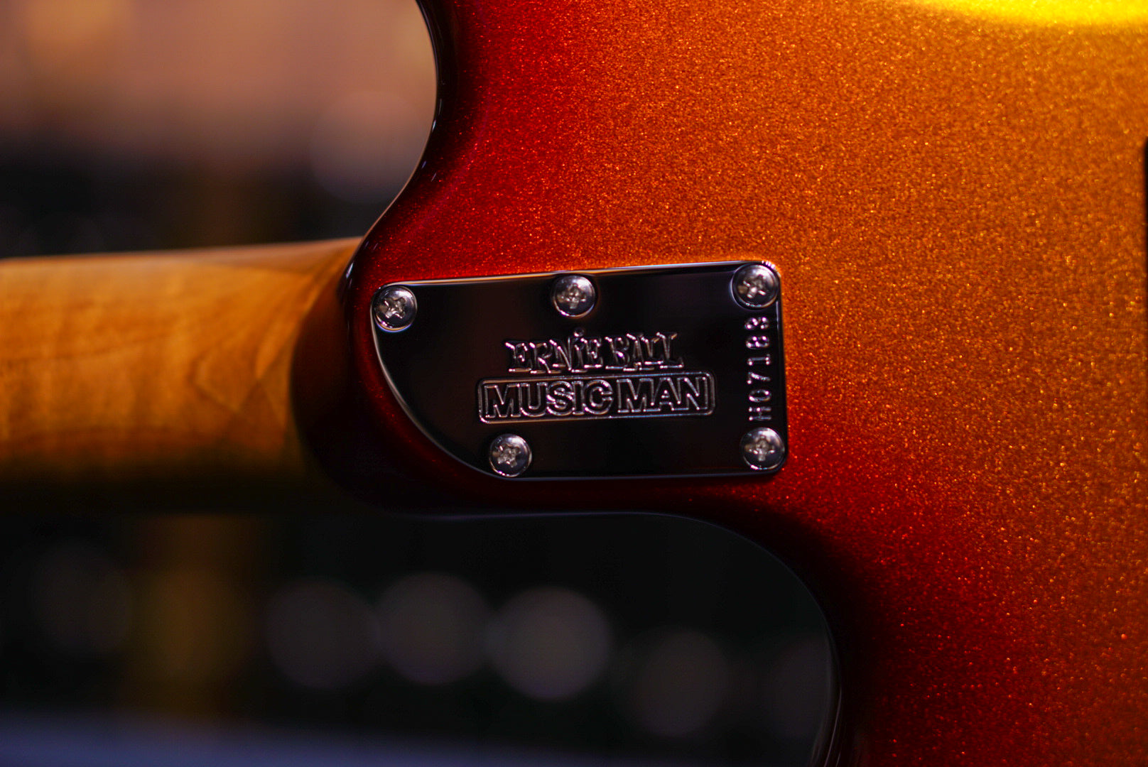 Ernie Ball Music Man Luke 4 HH Fireball H07183