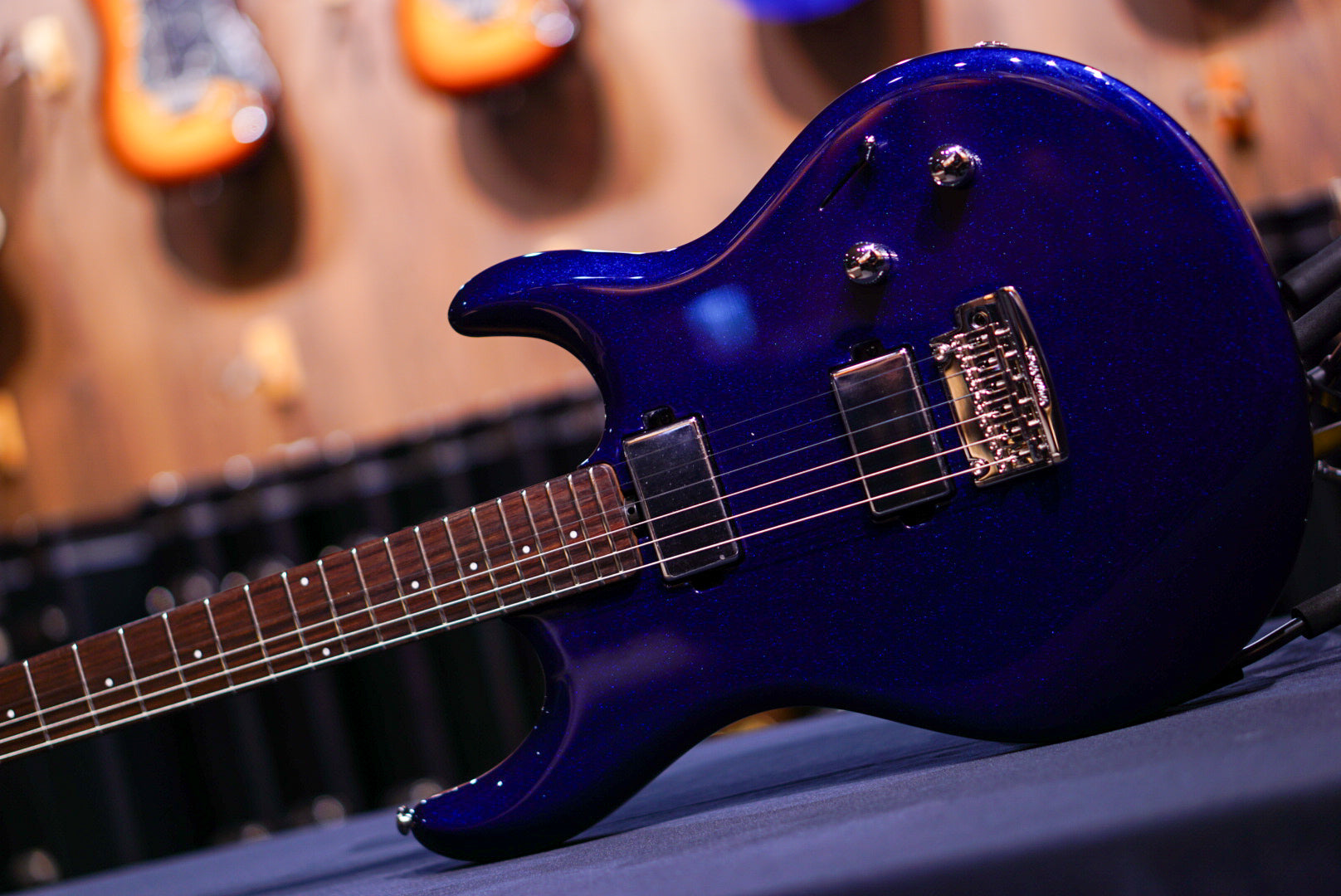 Ernie Ball Music Man Luke 4 HH Butane Blue H08201