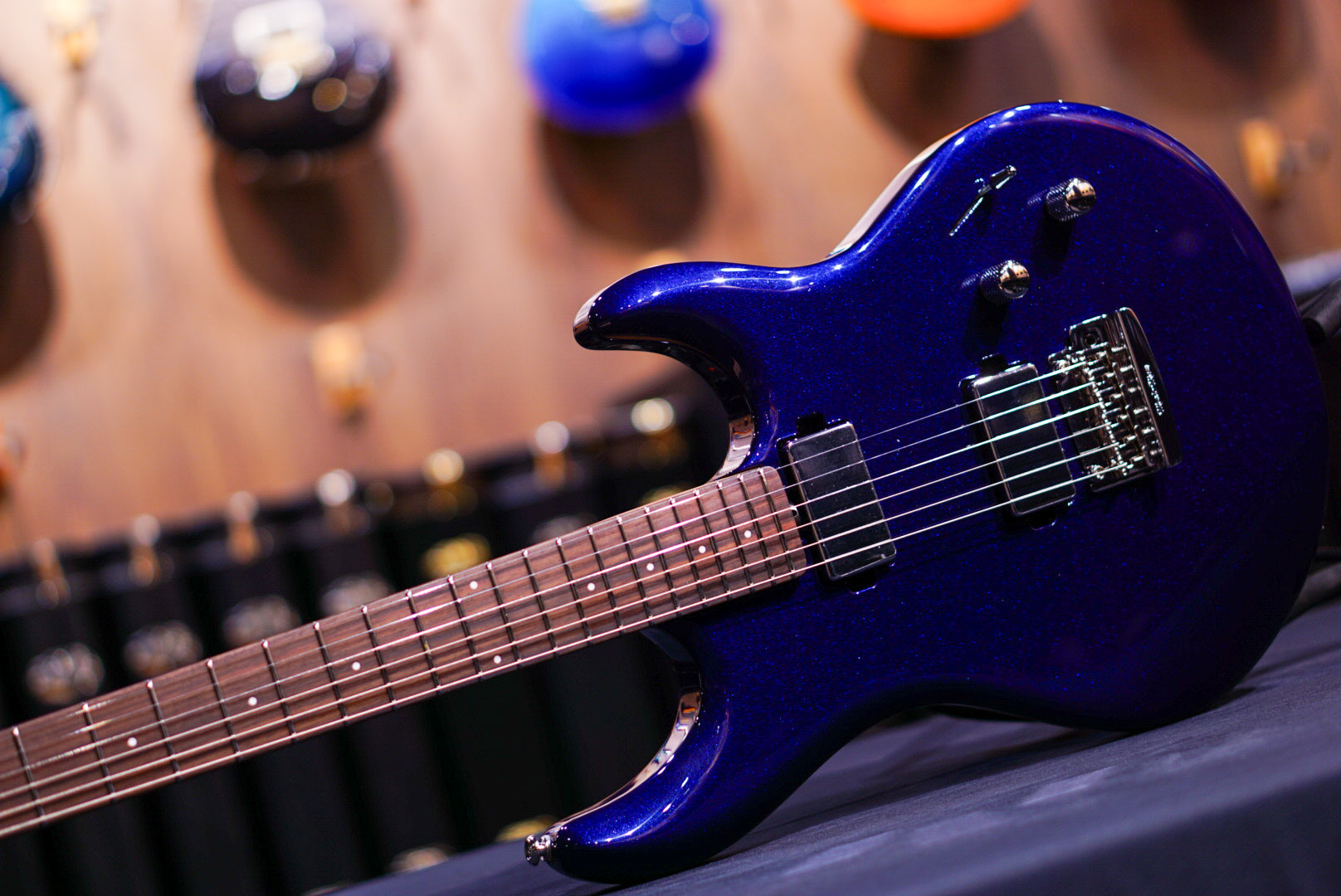 Ernie Ball Music Man Luke 4 HH Butane Blue H08201