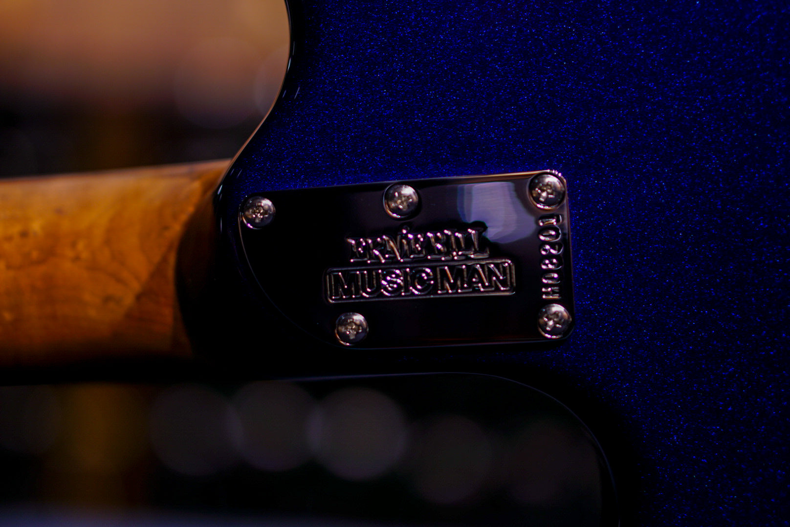 Ernie Ball Music Man Luke 4 HH Butane Blue H08201