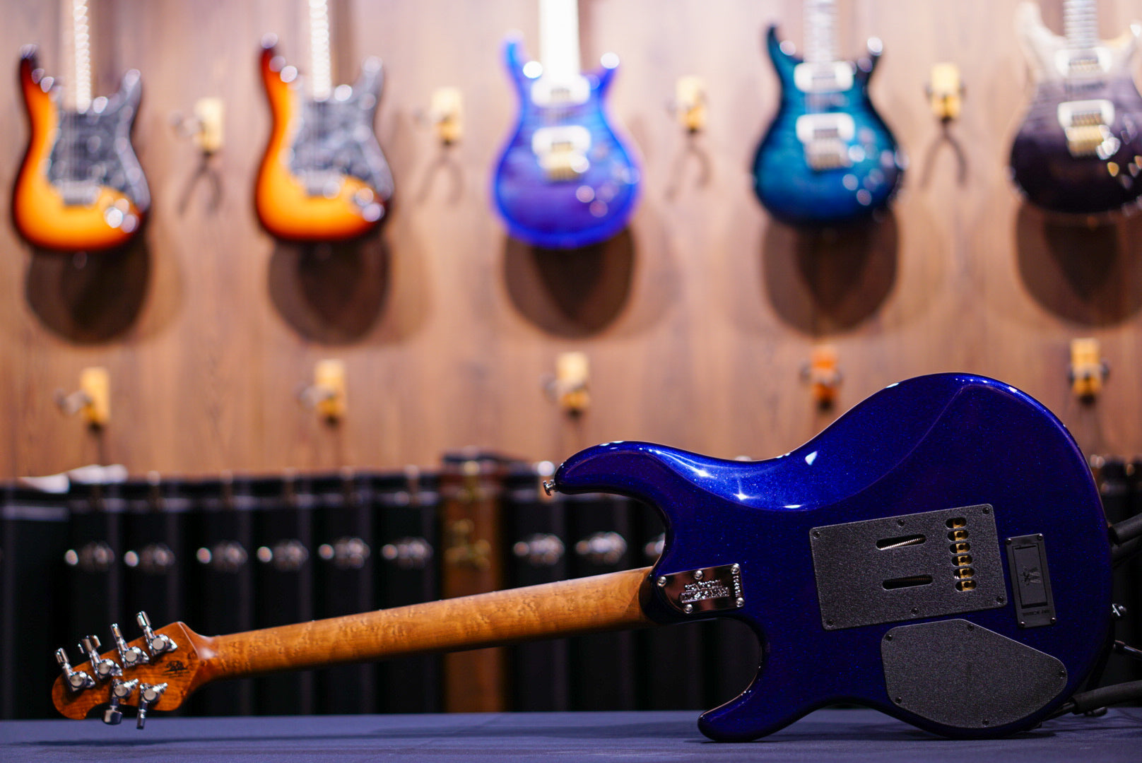 Ernie Ball Music Man Luke 4 HH Butane Blue H08201