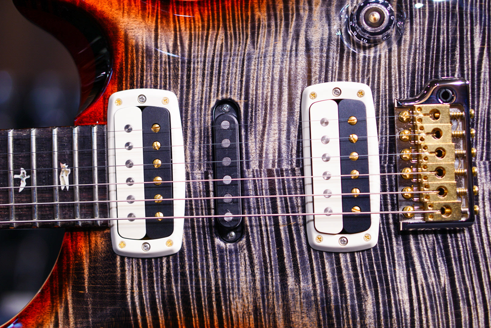 PRS Modern eagle V charcoal cherry 10 top 0369265