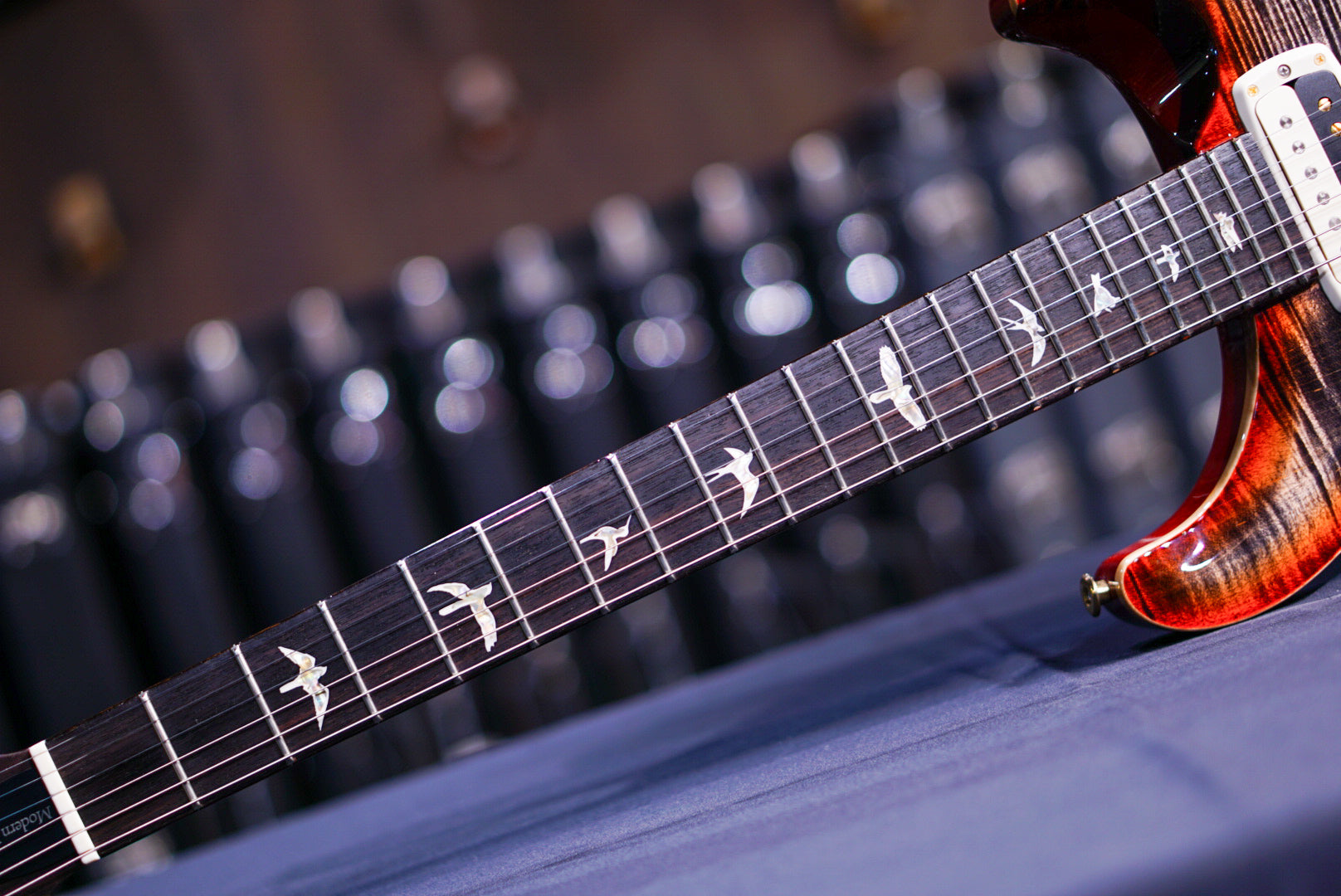 PRS Modern eagle V charcoal cherry 10 top 0369265