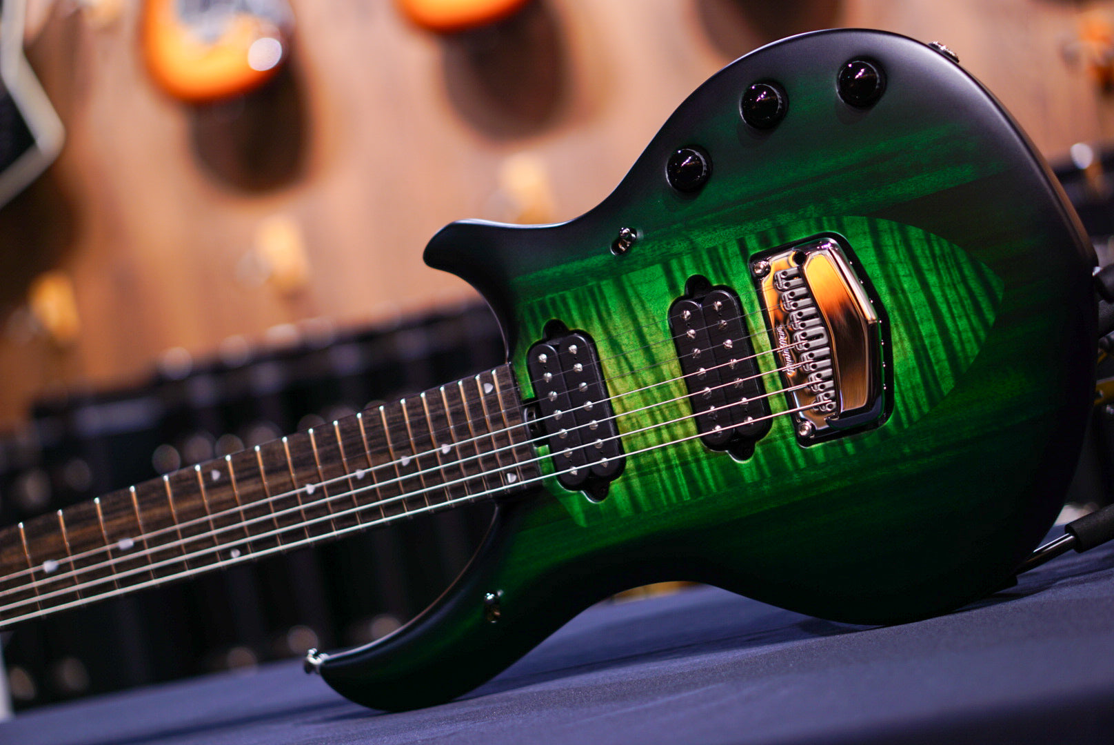 Ernie Ball Music Man Majesty 8 Gravity Green M018895