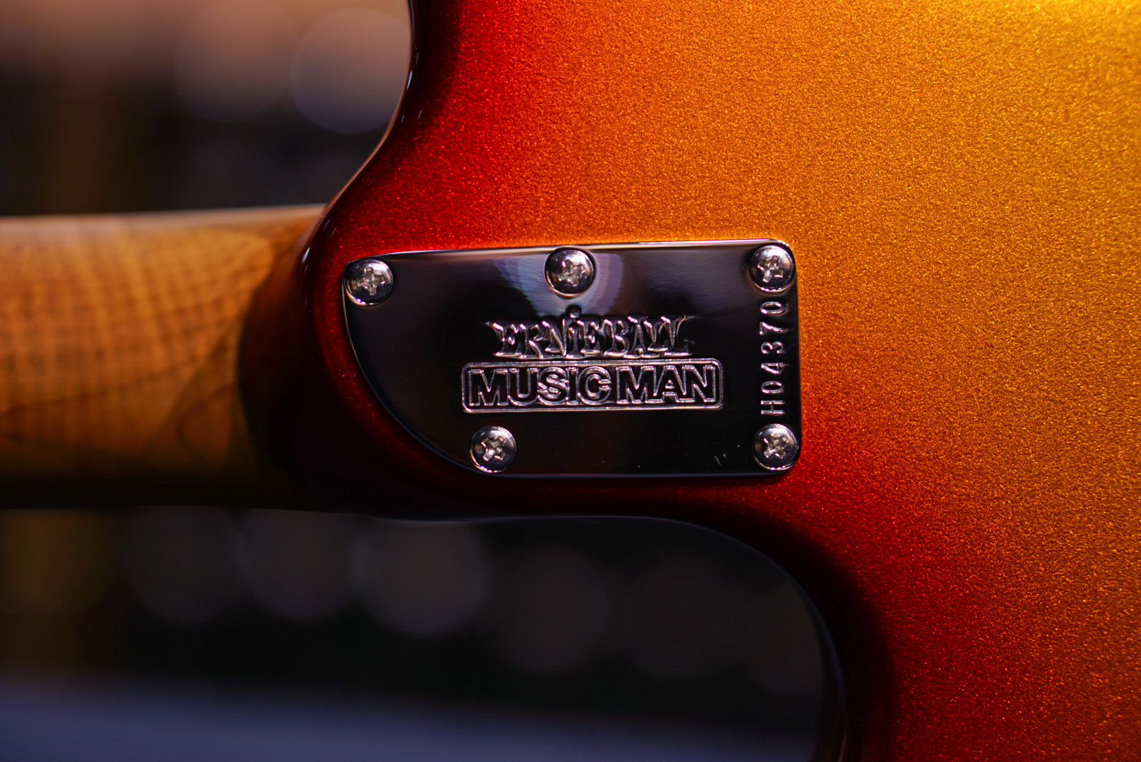 Ernie Ball Music Man Luke 4 HSS Fireball H04370