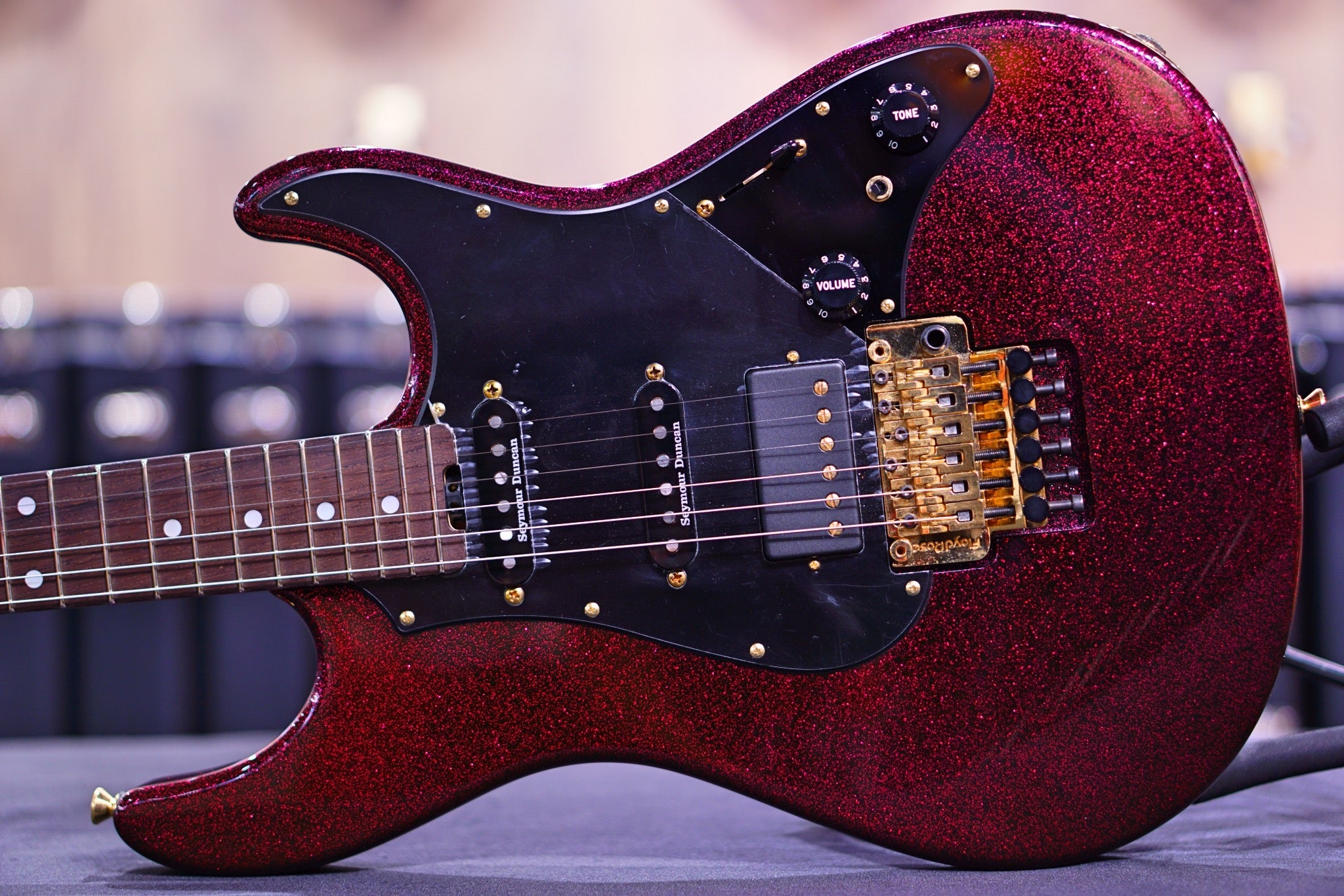 ESP Original snapper FR magenta sparkle granite e2621212 - HIENDGUITAR esp GUITAR