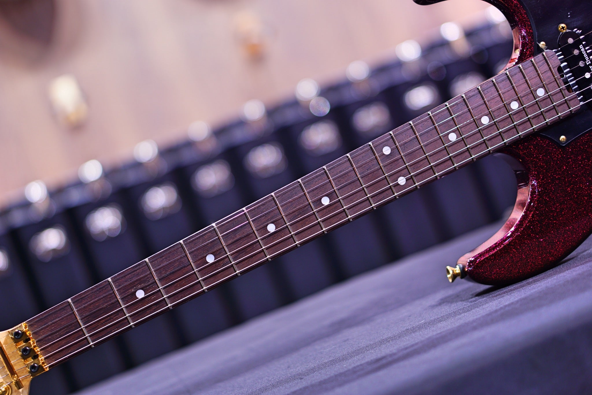 ESP Original snapper FR magenta sparkle granite e2621212 - HIENDGUITAR esp GUITAR