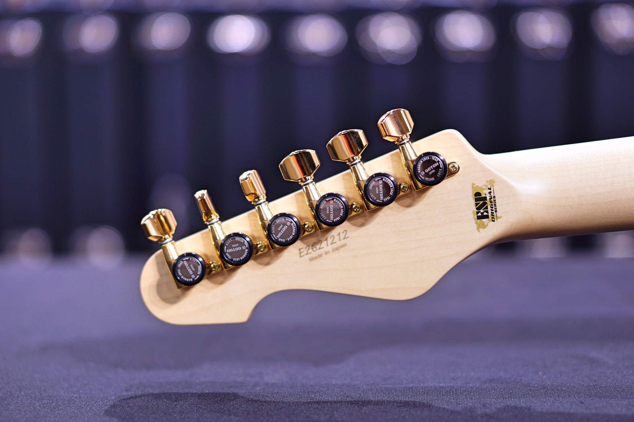 ESP Original snapper FR magenta sparkle granite e2621212 - HIENDGUITAR esp GUITAR