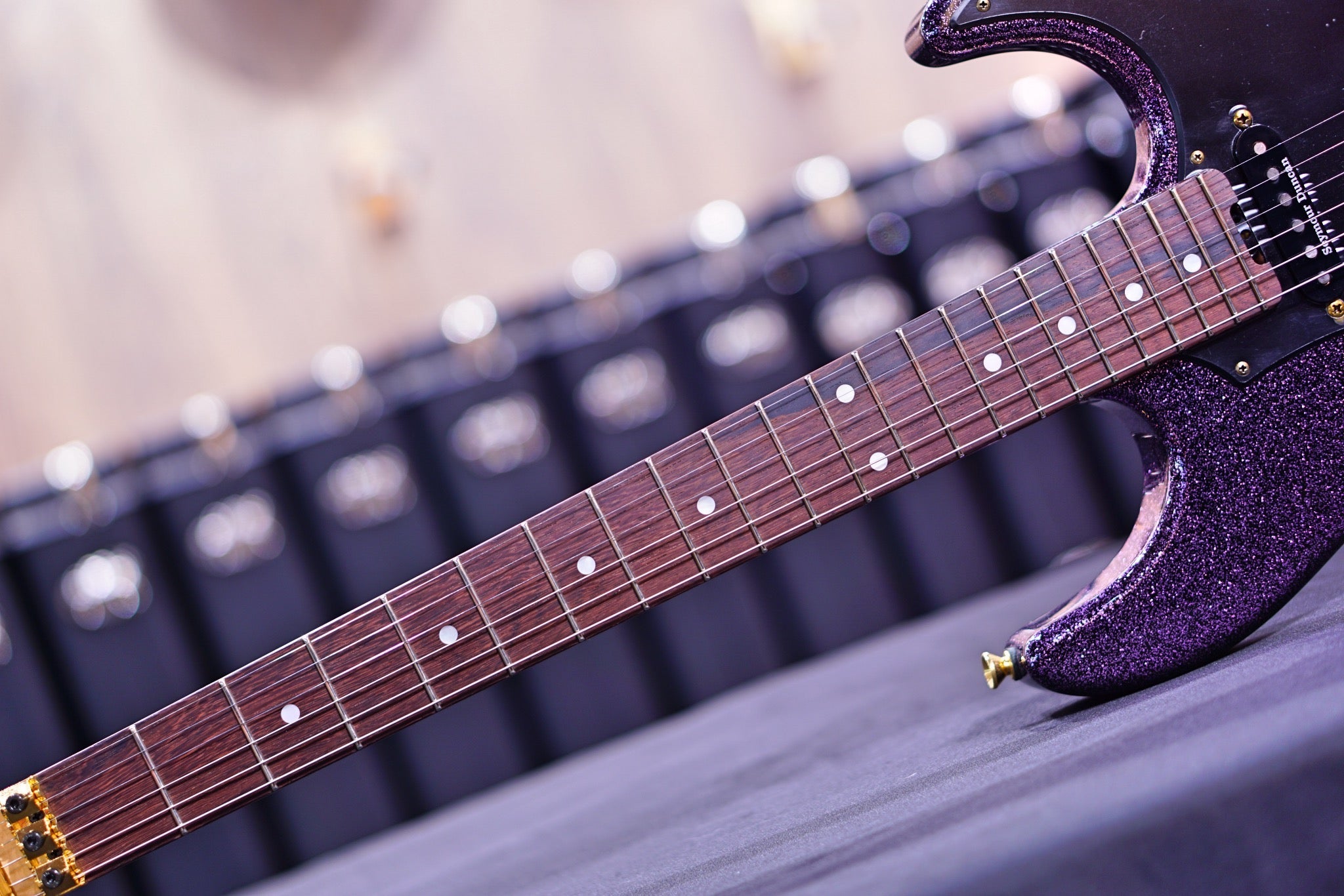 ESP Original snapper FR purple sparkle granite e6521212 - HIENDGUITAR esp GUITAR